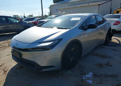 2023 Toyota Prius Le из США, поврежденный, VIN JTDACAAU4P3011983